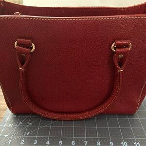 Kate Spade Cherry Red Pebbled Leather Tote